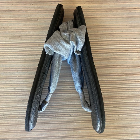 Sanuk Yoga Sling Sandals Heather Grey Black 6 - Picture 4 of 7